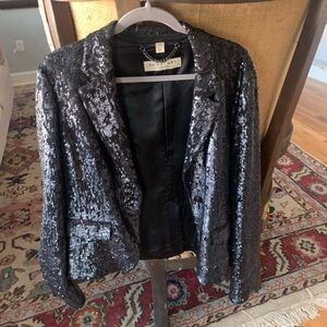 Beautiful Burberry sequin jacket. Only worn once.